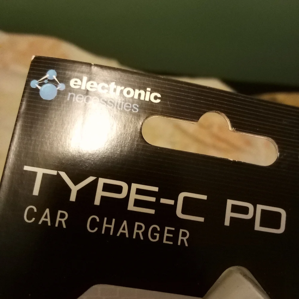 Electric Necessities 10 Watt Type-C PD 3.0 Car Charger Never opened